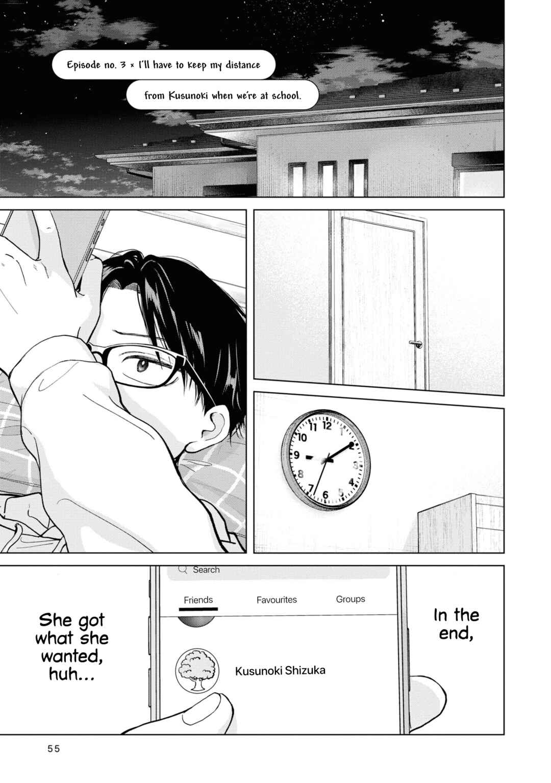 Kusunoki-san wa Koukou Debut ni Shippai Shite Iru Chapter 3 - Page 1