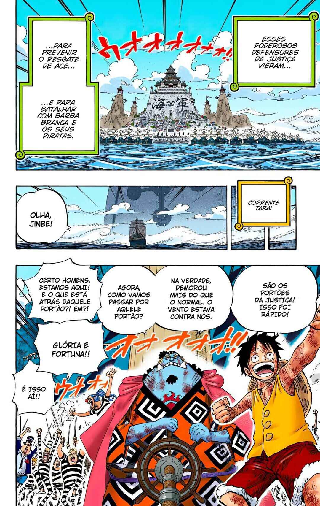 One Piece (Official Colored) Chapter 550 - Page 9