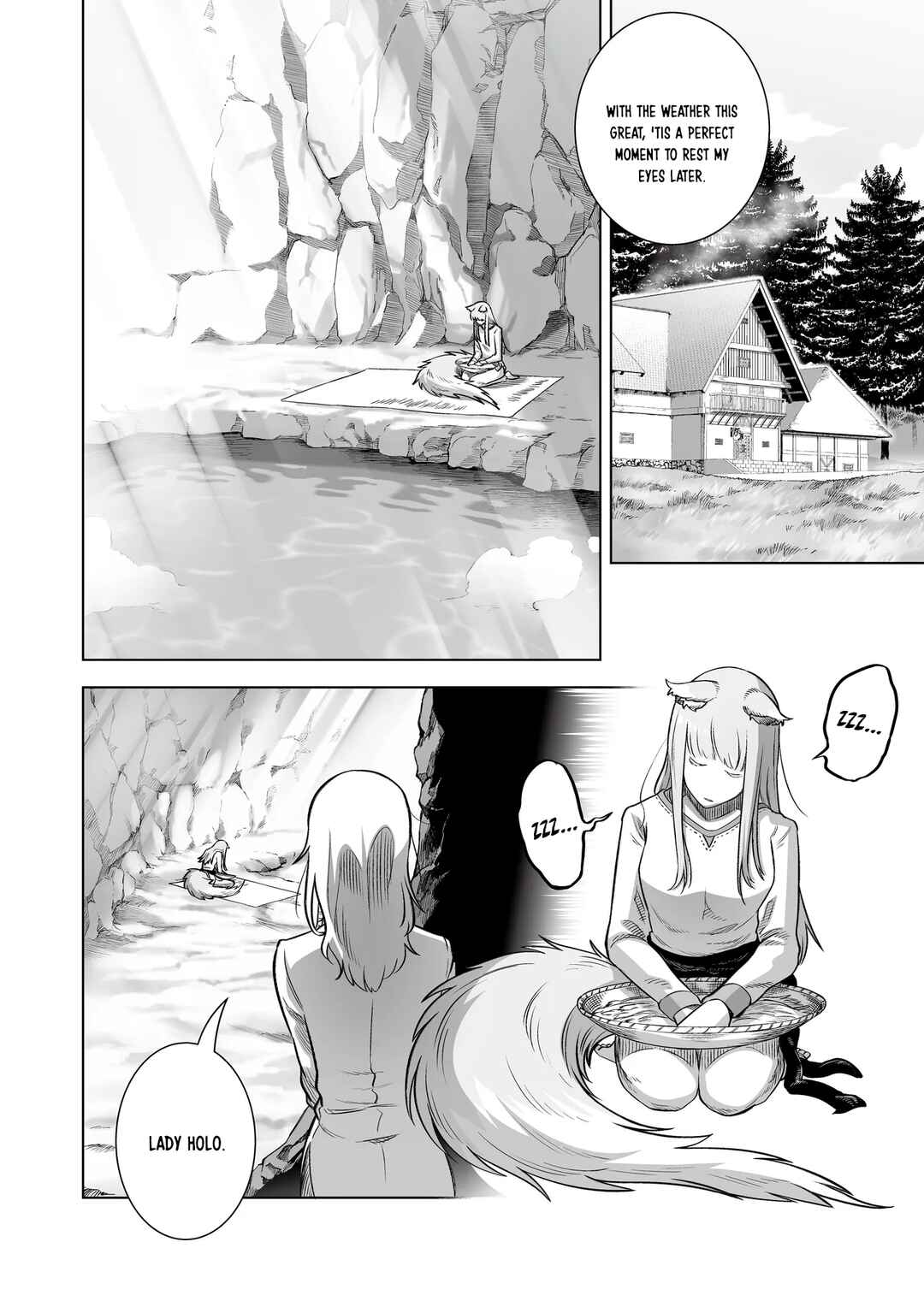 Ookami to Koushinryou: Spring Log Chapter 9 - Page 2