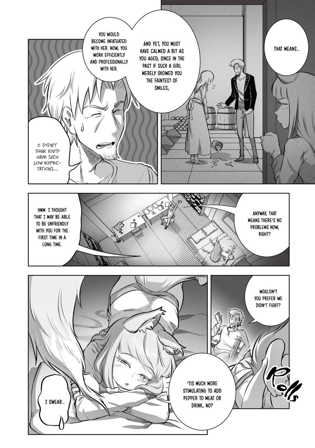 Ookami to Koushinryou: Spring Log Chapter 9 - Page 8