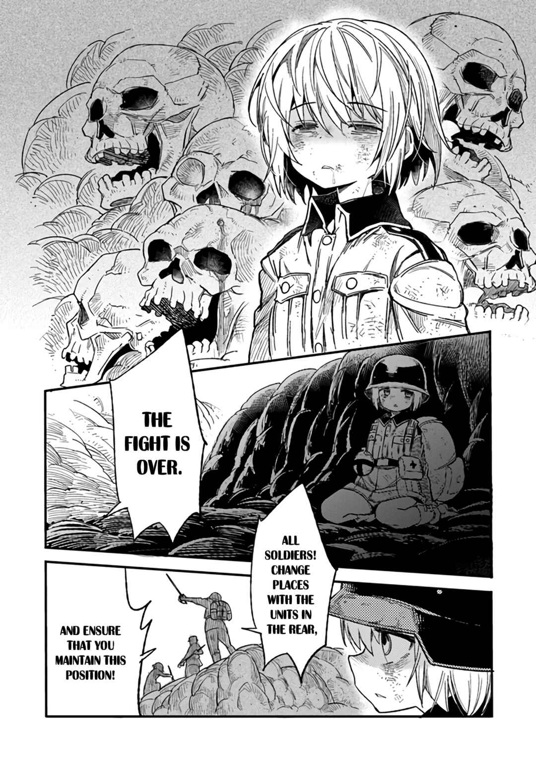 TS Eiseihei-san no Senjou Nikki Chapter 4 - Page 10