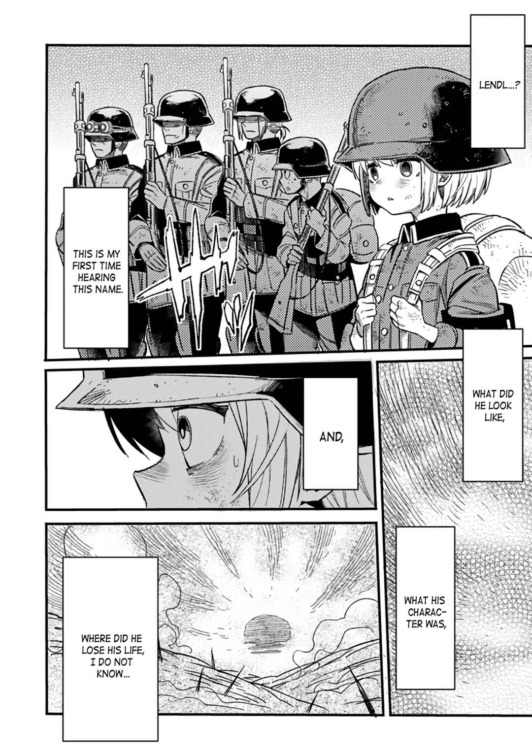TS Eiseihei-san no Senjou Nikki Chapter 4 - Page 14
