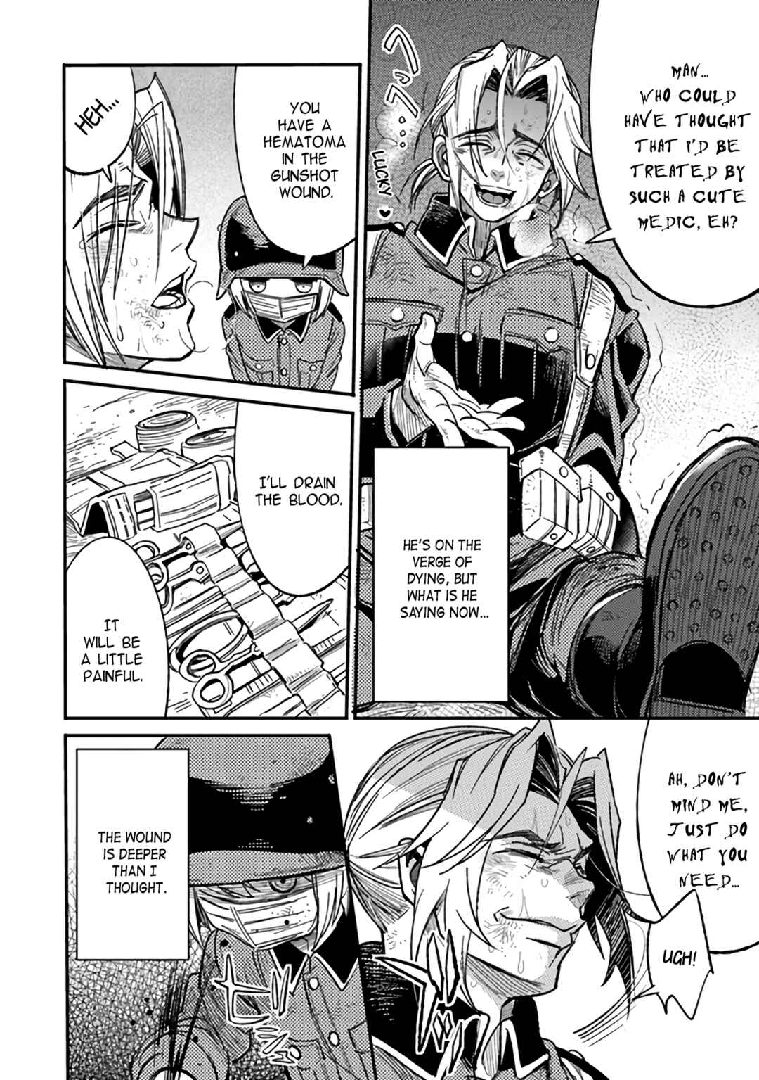 TS Eiseihei-san no Senjou Nikki Chapter 4 - Page 2