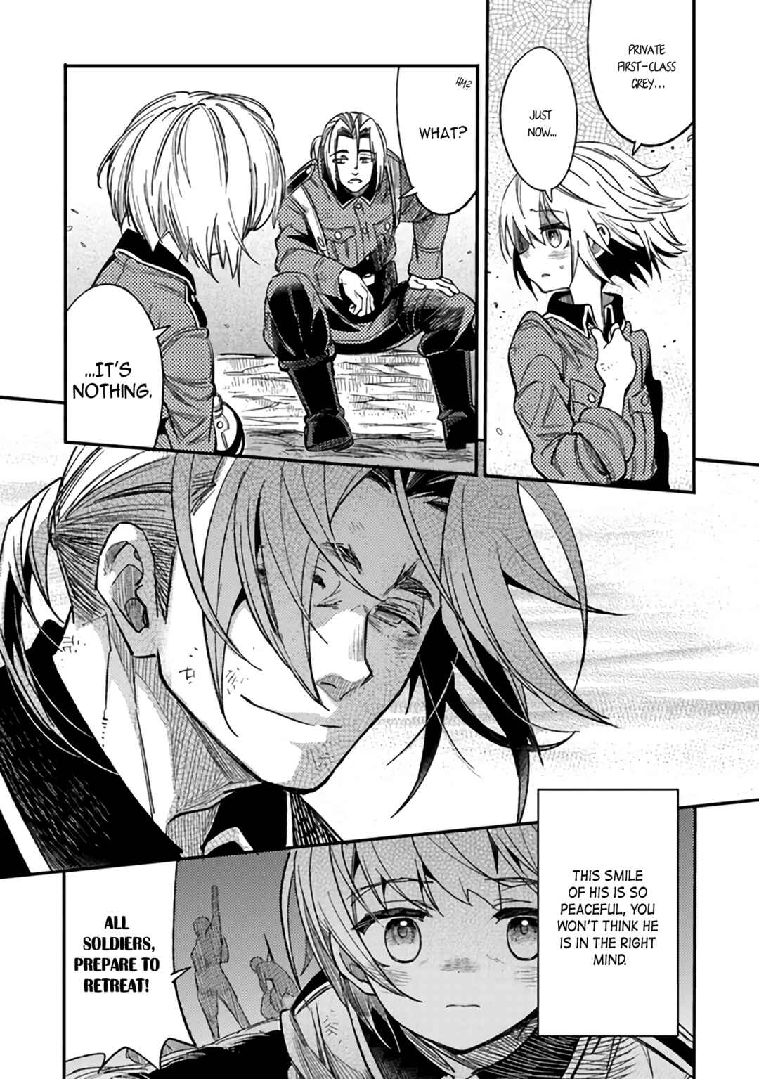 TS Eiseihei-san no Senjou Nikki Chapter 4 - Page 23