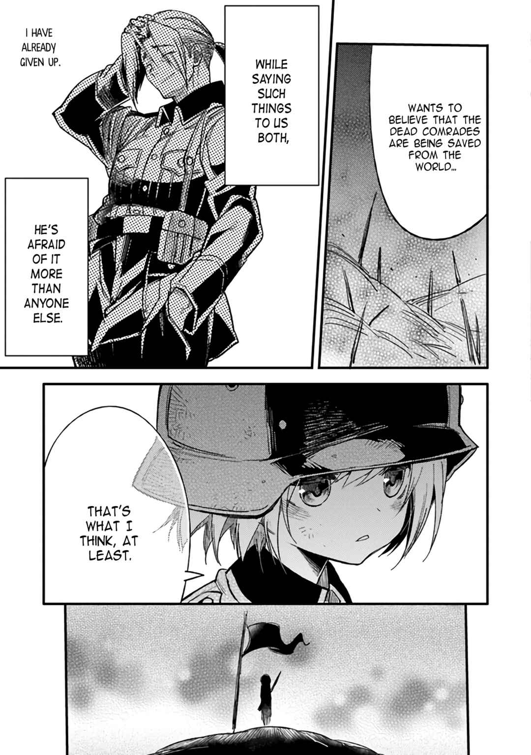 TS Eiseihei-san no Senjou Nikki Chapter 4 - Page 27