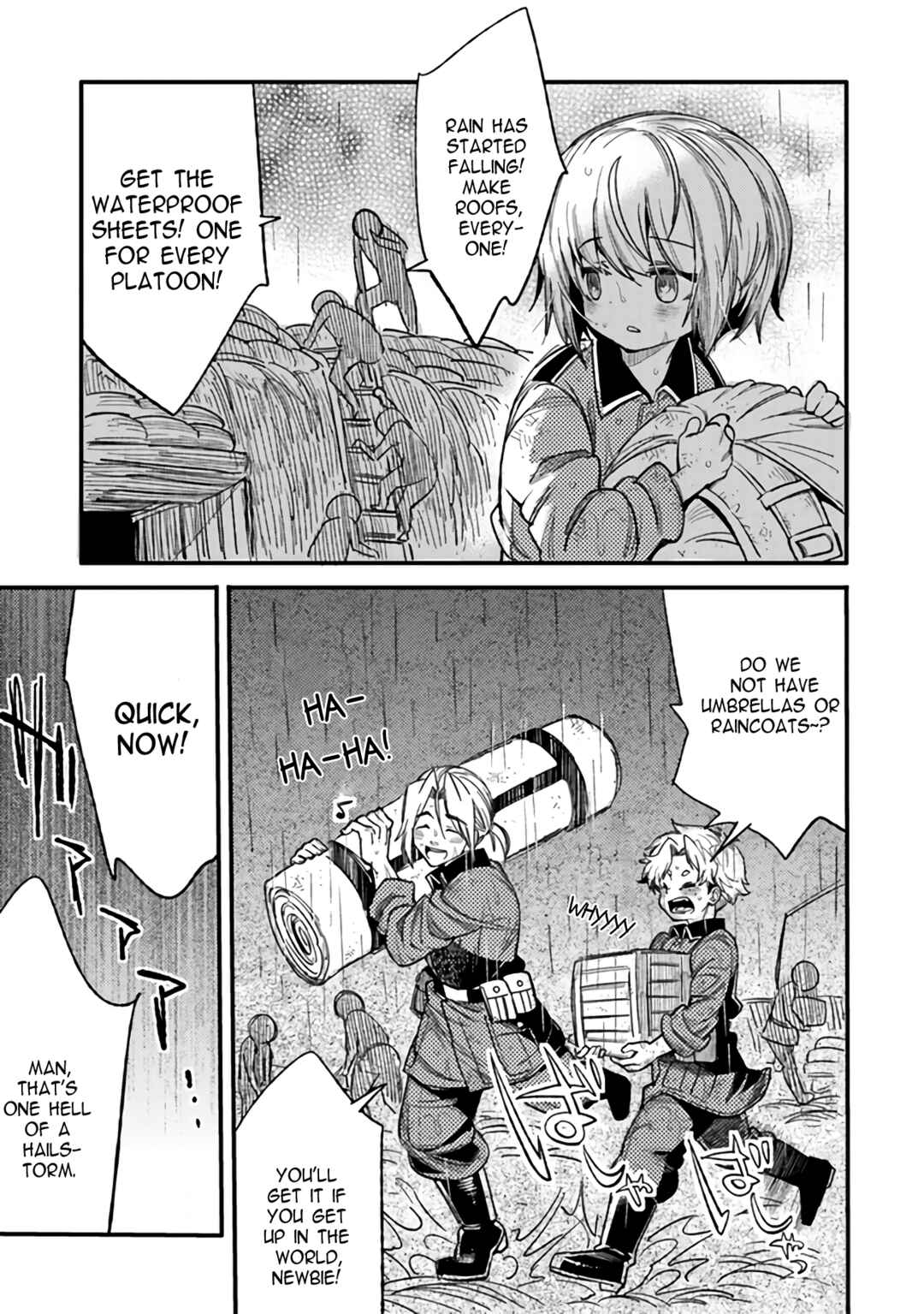 TS Eiseihei-san no Senjou Nikki Chapter 4 - Page 29