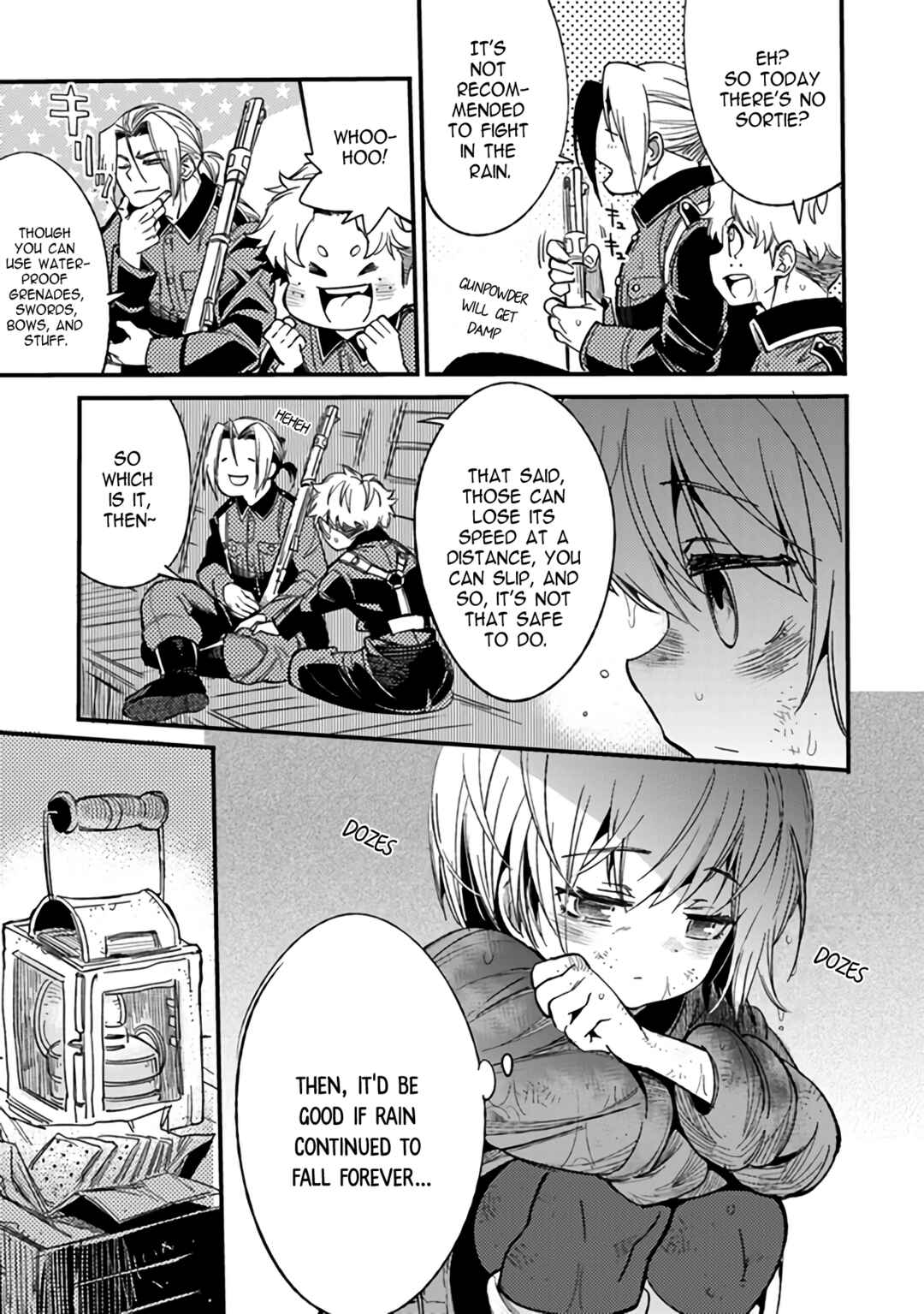 TS Eiseihei-san no Senjou Nikki Chapter 4 - Page 31