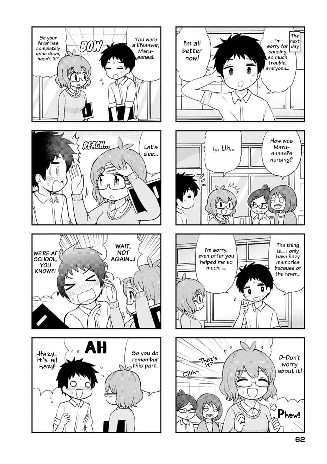 Maru-sensei's ** is cute. Chapter 7 - Page 8