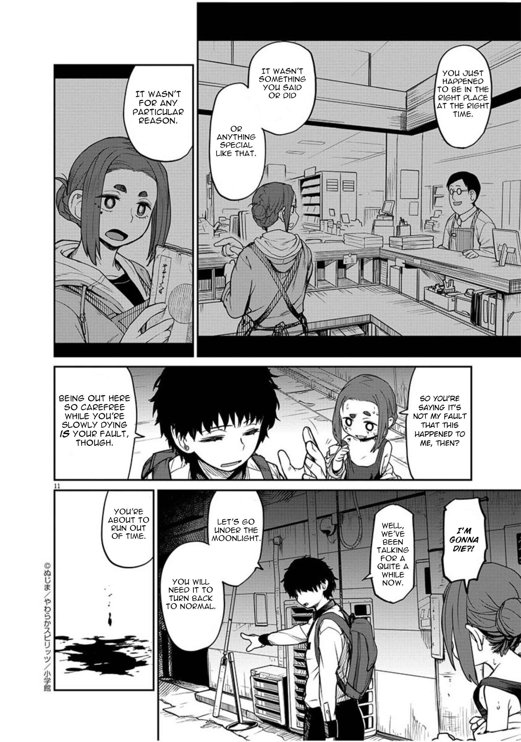 Kaii to Otome to Kamikakushi Chapter 4 - Page 12