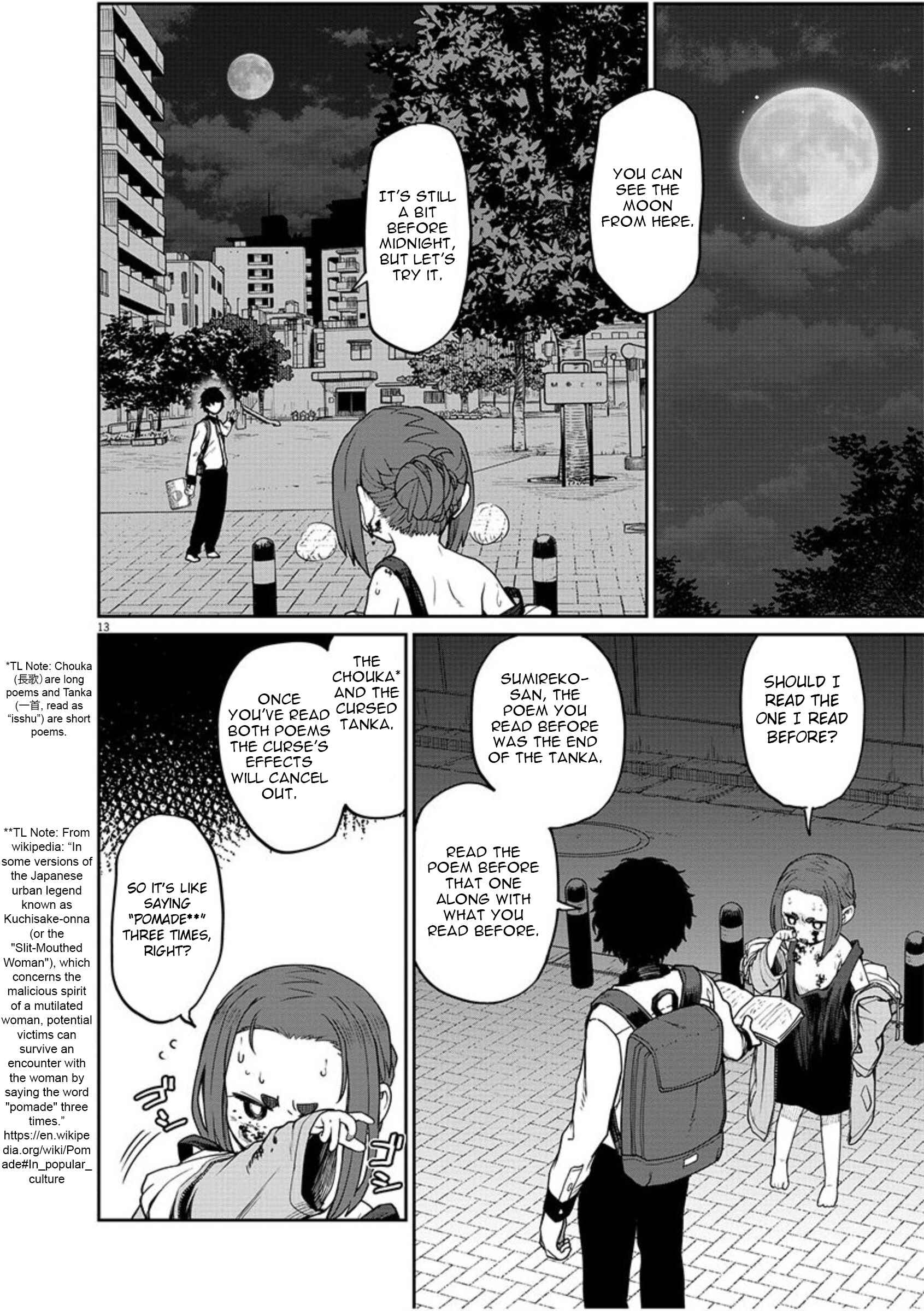 Kaii to Otome to Kamikakushi Chapter 4 - Page 14