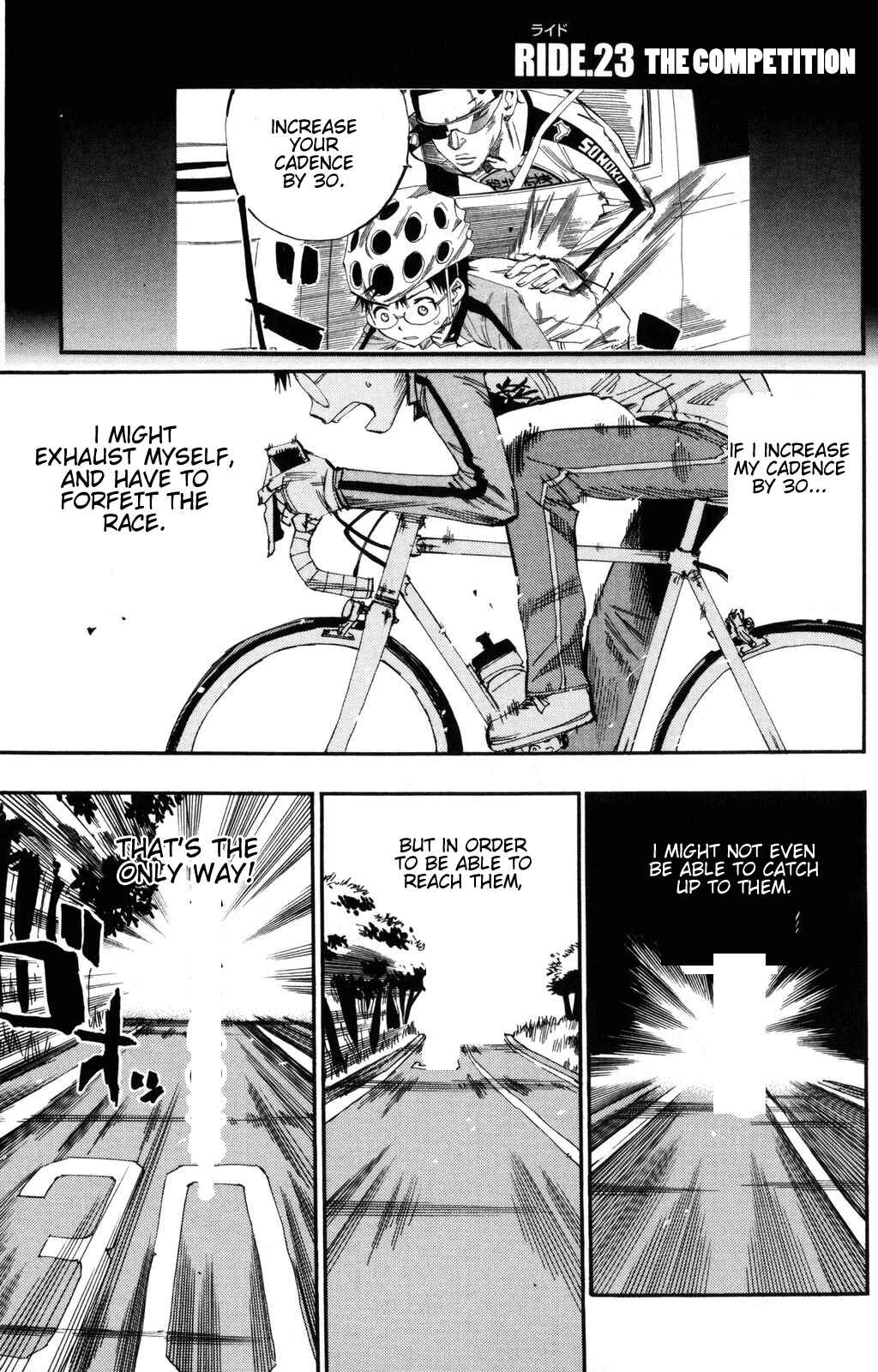 Yowamushi Pedal Chapter 23 - Page 1