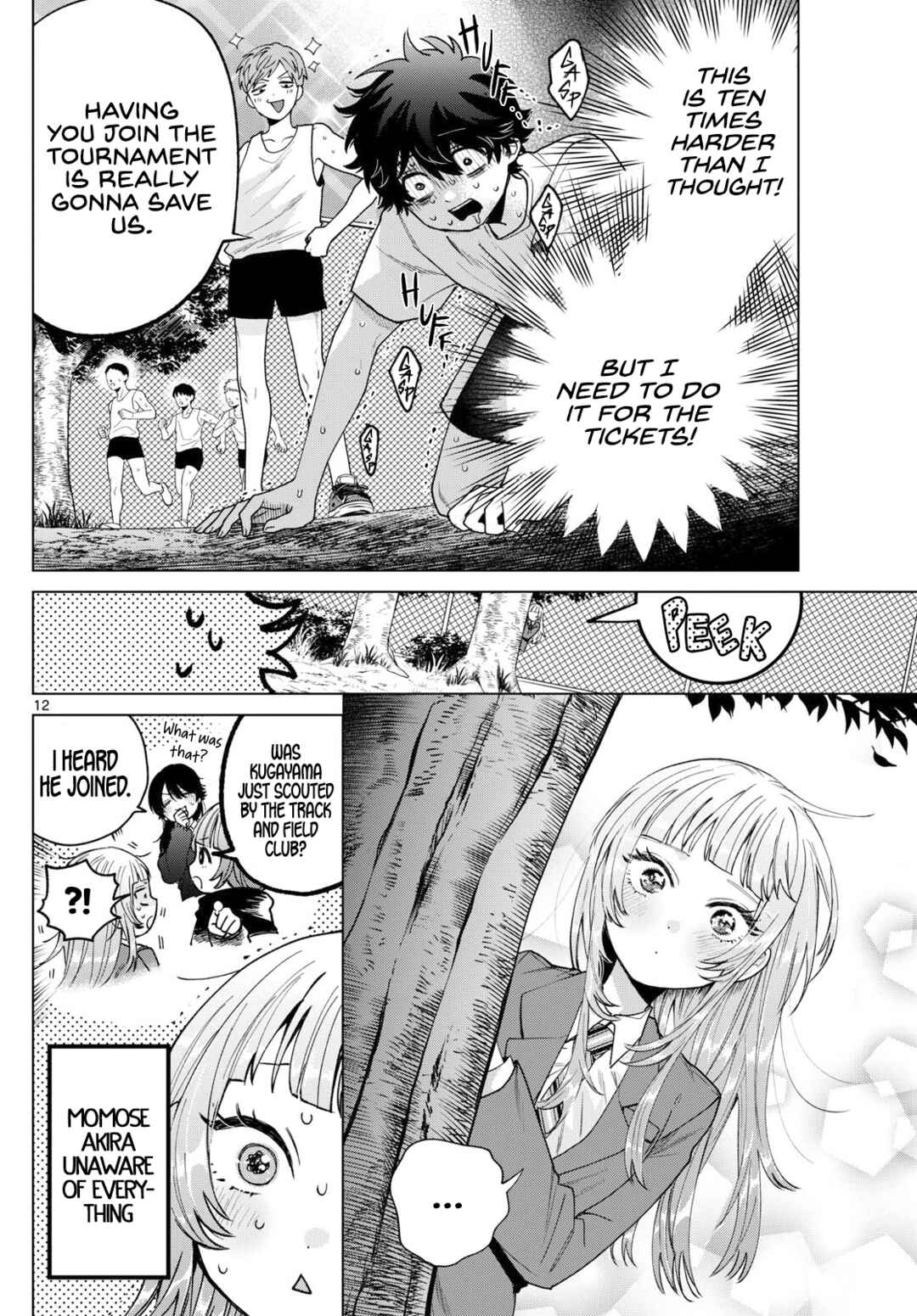 Momose Akira no Hatsukoi Hatan-chuu. Chapter 25 - Page 12