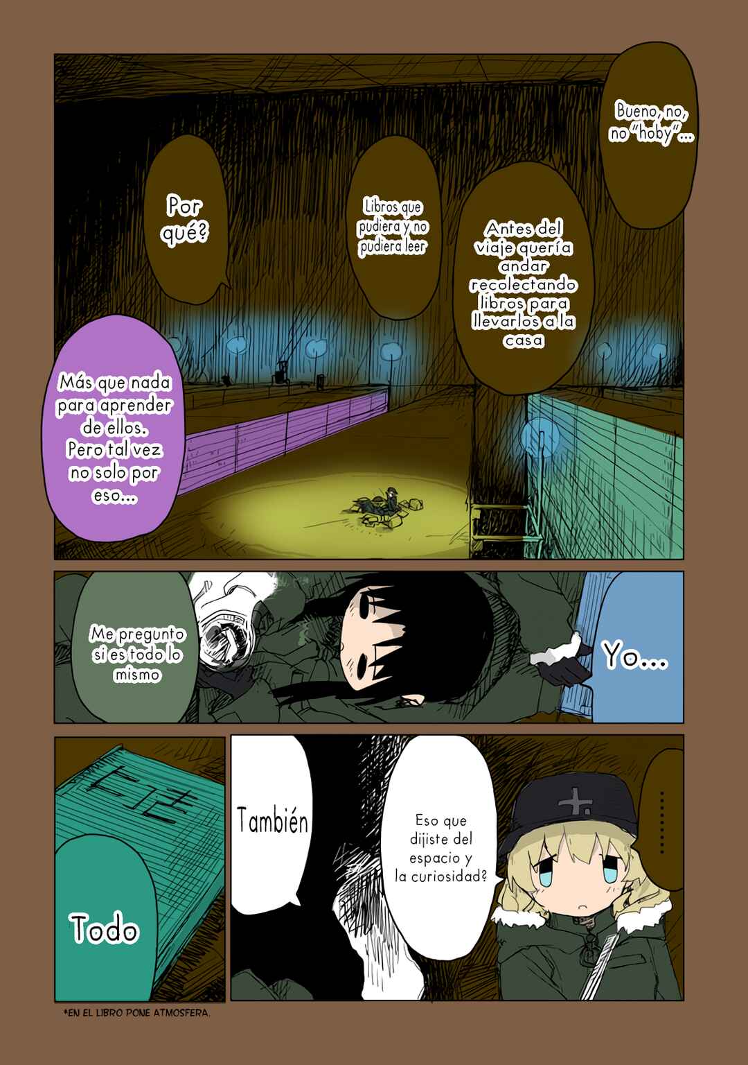 Shoujo Shuumatsu Ryokou (Fan Colored) Chapter 38 - Page 17