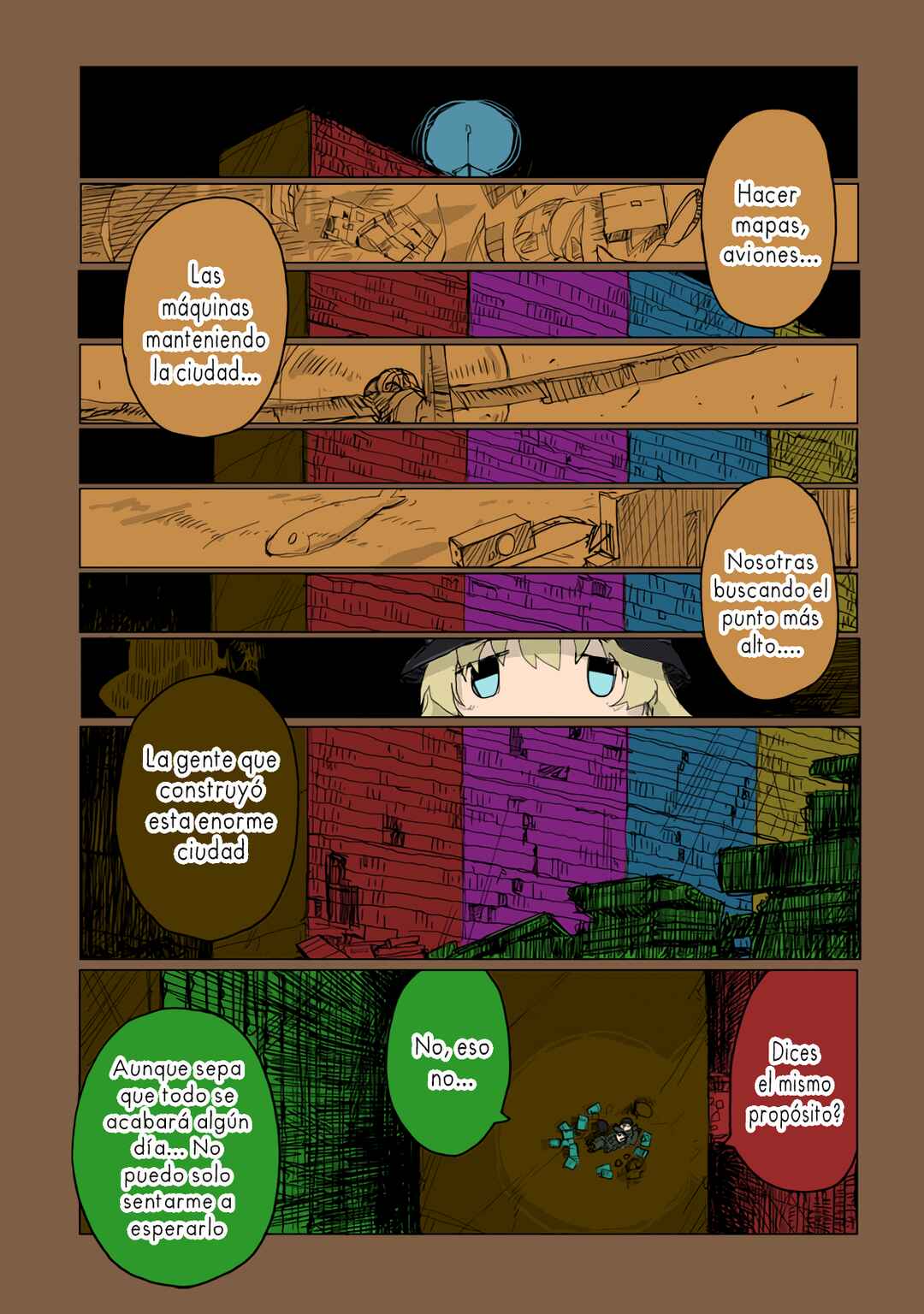 Shoujo Shuumatsu Ryokou (Fan Colored) Chapter 38 - Page 18
