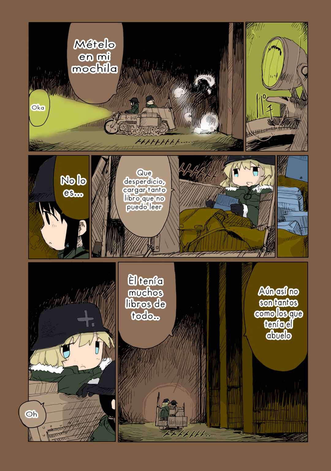 Shoujo Shuumatsu Ryokou (Fan Colored) Chapter 38 - Page 3