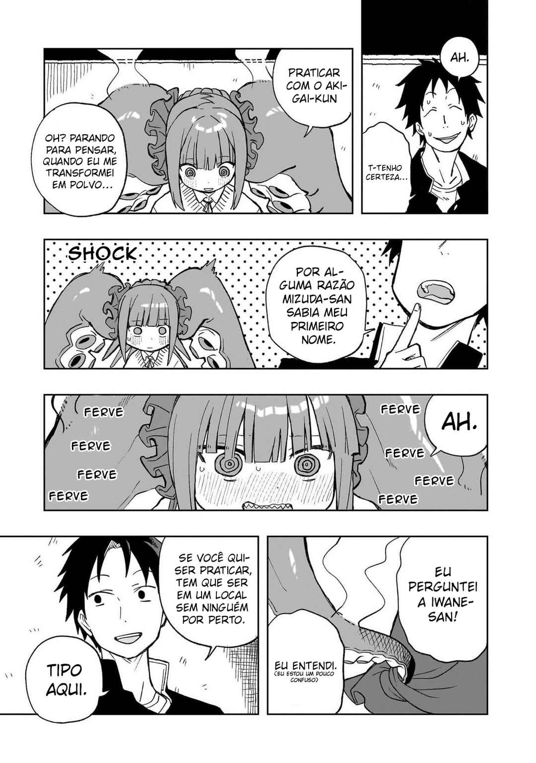 Mizudako-chan kara wa Nigerarenai! Chapter 6 - Page 8