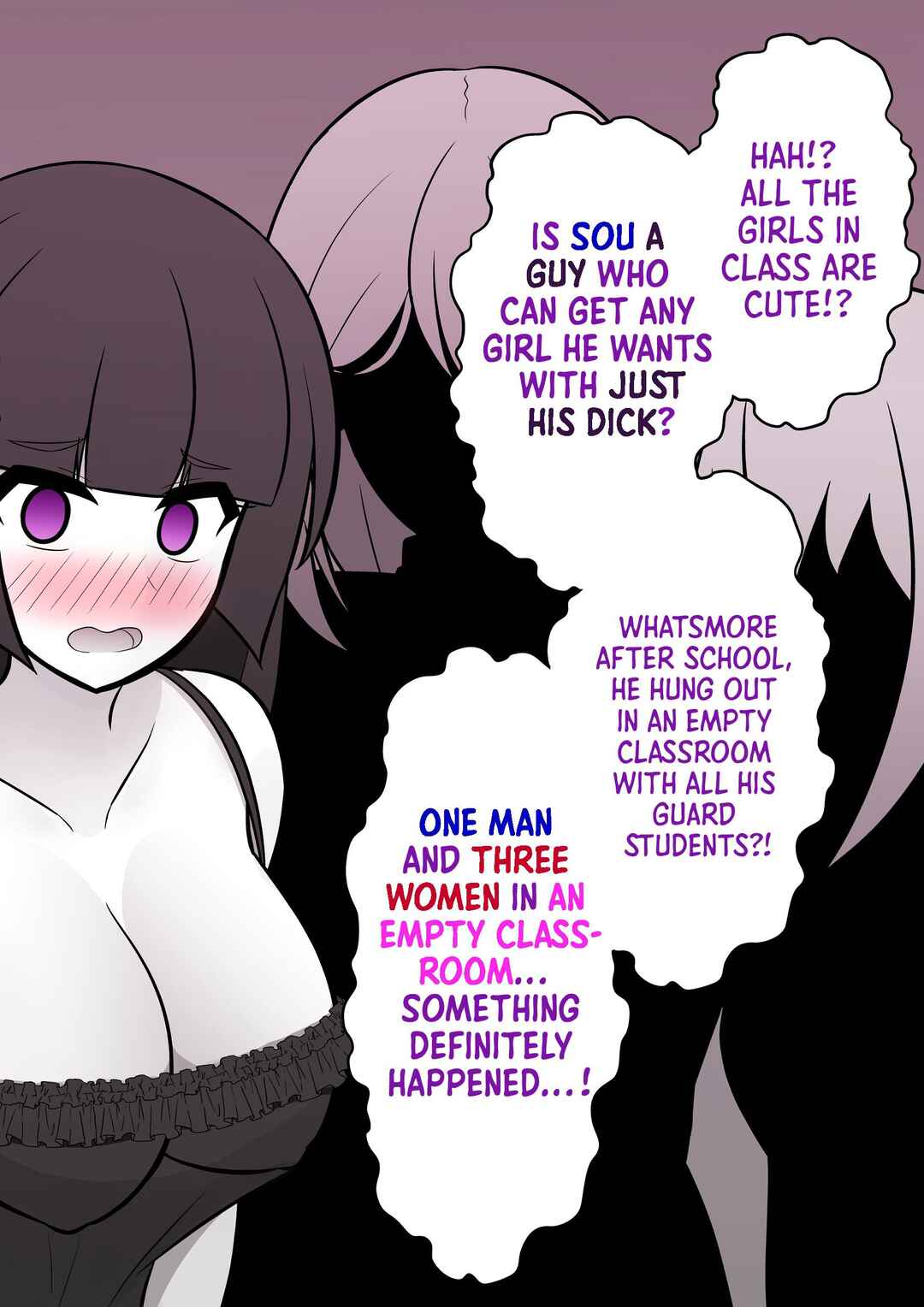 Danjo-hi 1:39 no Heikou Sekai wa Omoi no Hoka Futsuu (Fan Colored) Chapter 79 - Page 8
