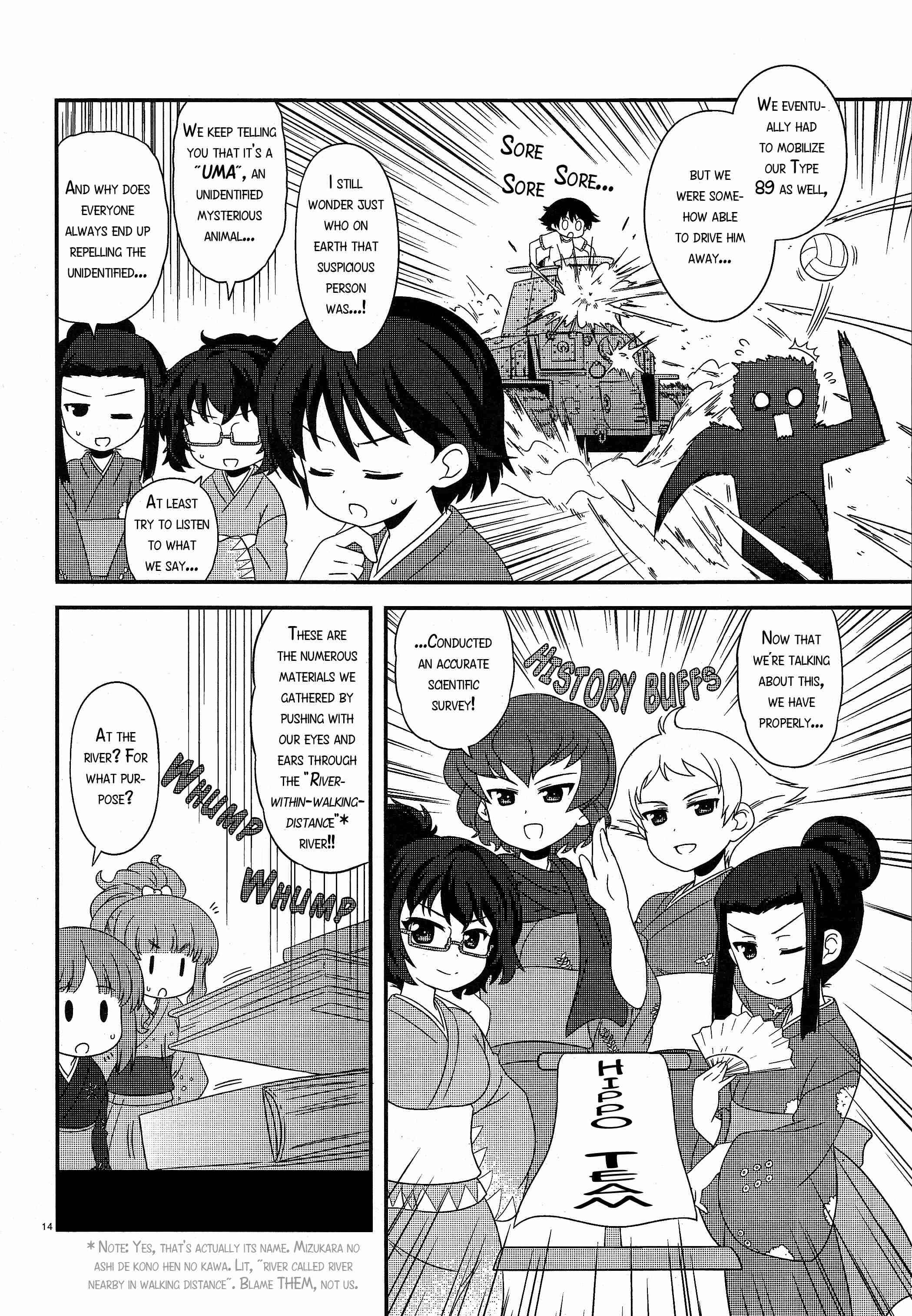 GIRLS und PANZER - Motto Love Love Sakusen desu! Chapter 29 - Page 14