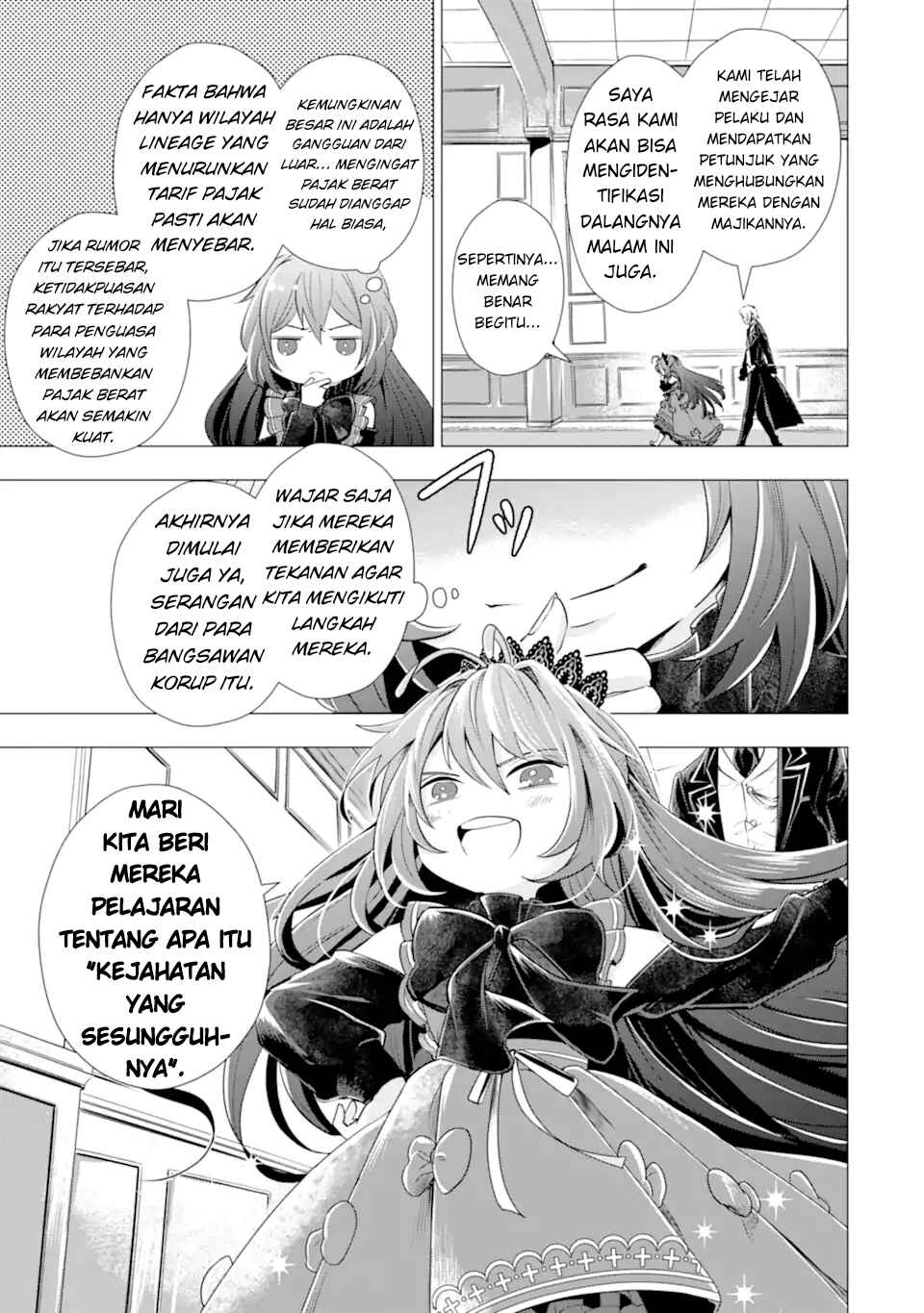 Kareinaru Akujo ni Naritai wa!: Aisare Tensei Shoujo wa, Tanoshii Nidome no Jinsei o Okurimasu Chapter 3 - Page 31