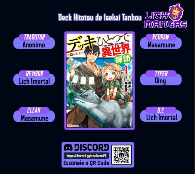 Deck Hitotsu de Isekai Tanbou Chapter 1 - Page 1