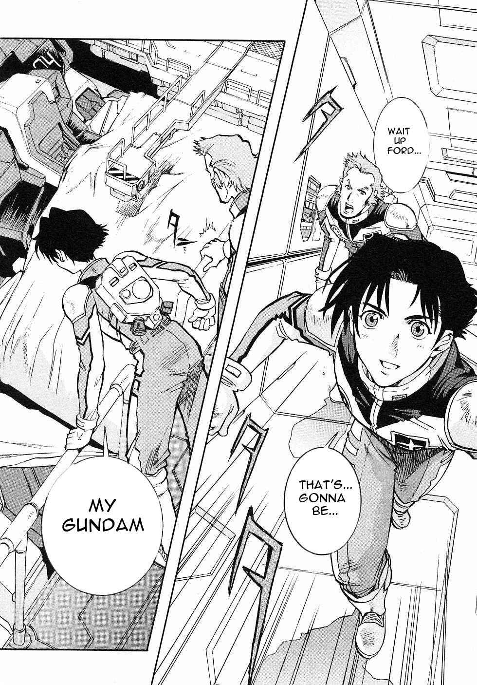 Mobile Suit Gundam Gaiden REBELLION: Space, at the End of a Flash... Chapter 3 - Page 19