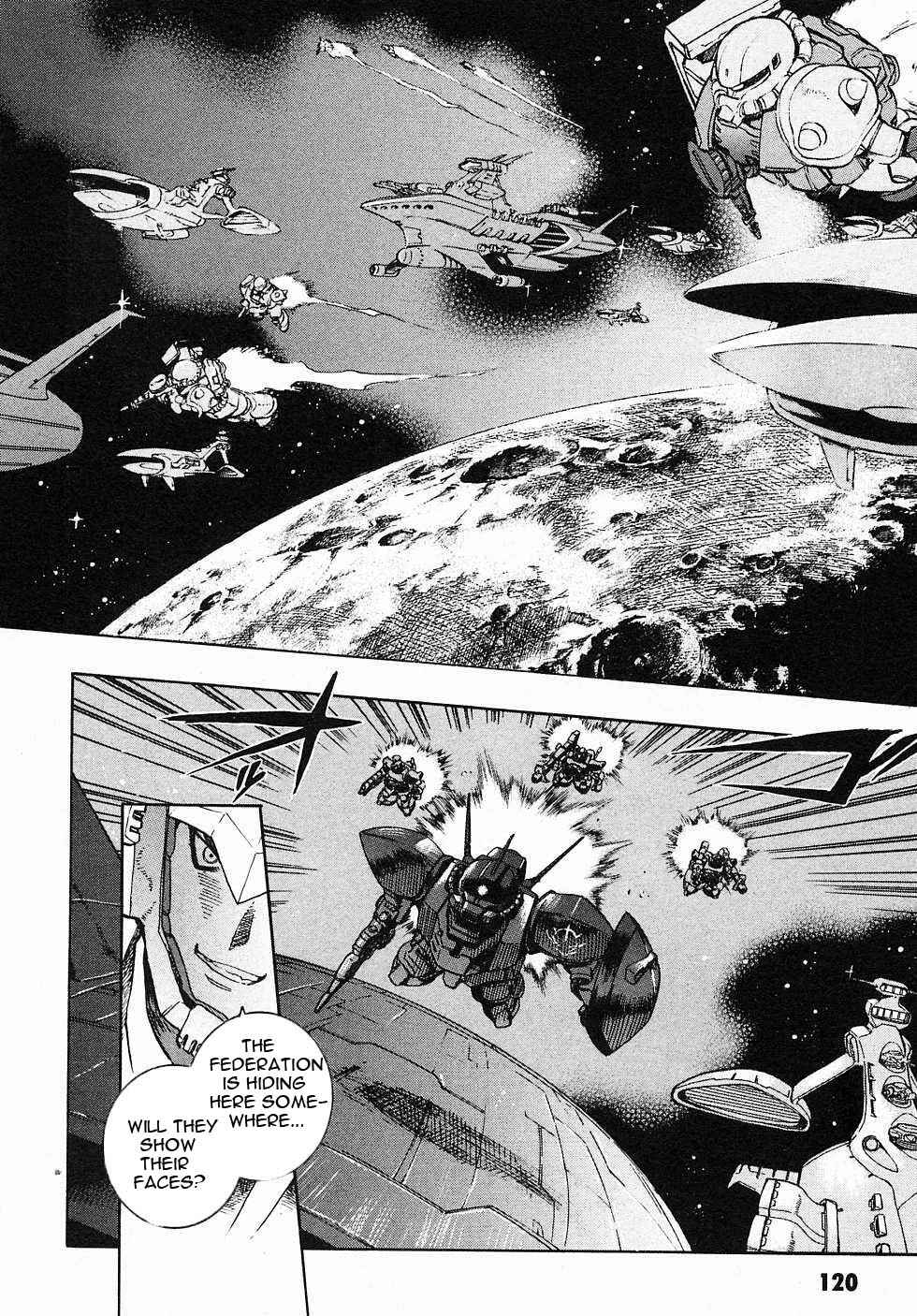 Mobile Suit Gundam Gaiden REBELLION: Space, at the End of a Flash... Chapter 3 - Page 25