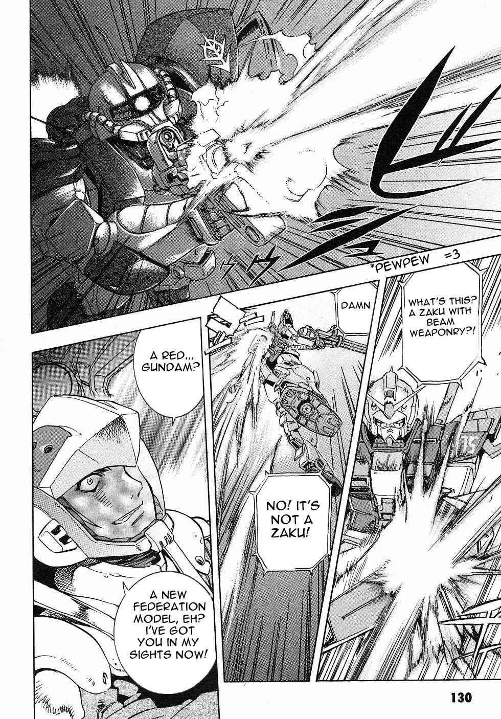 Mobile Suit Gundam Gaiden REBELLION: Space, at the End of a Flash... Chapter 3 - Page 35