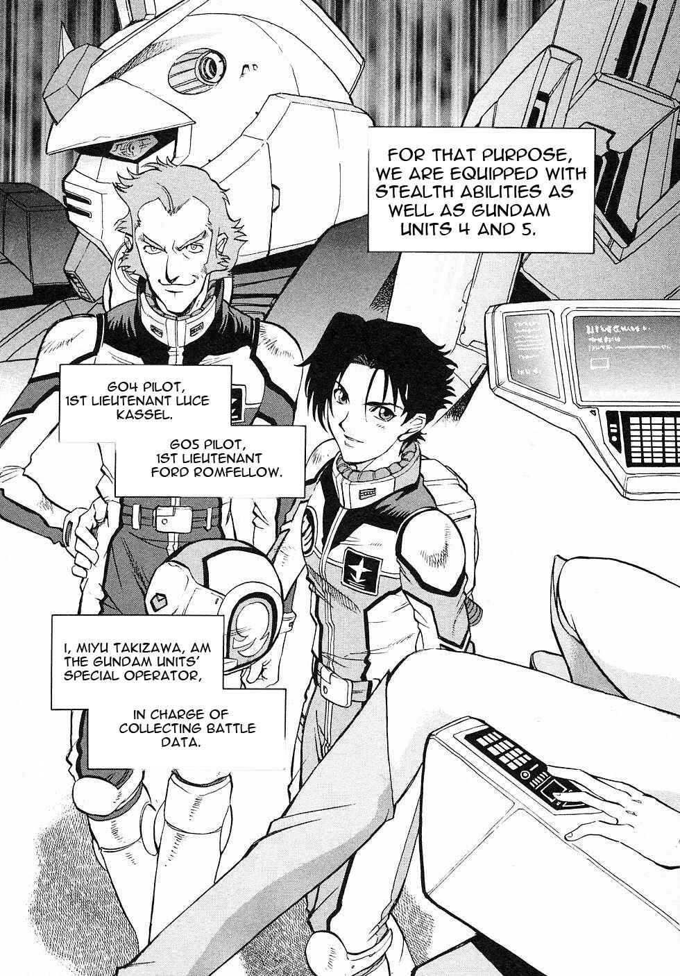 Mobile Suit Gundam Gaiden REBELLION: Space, at the End of a Flash... Chapter 3 - Page 4