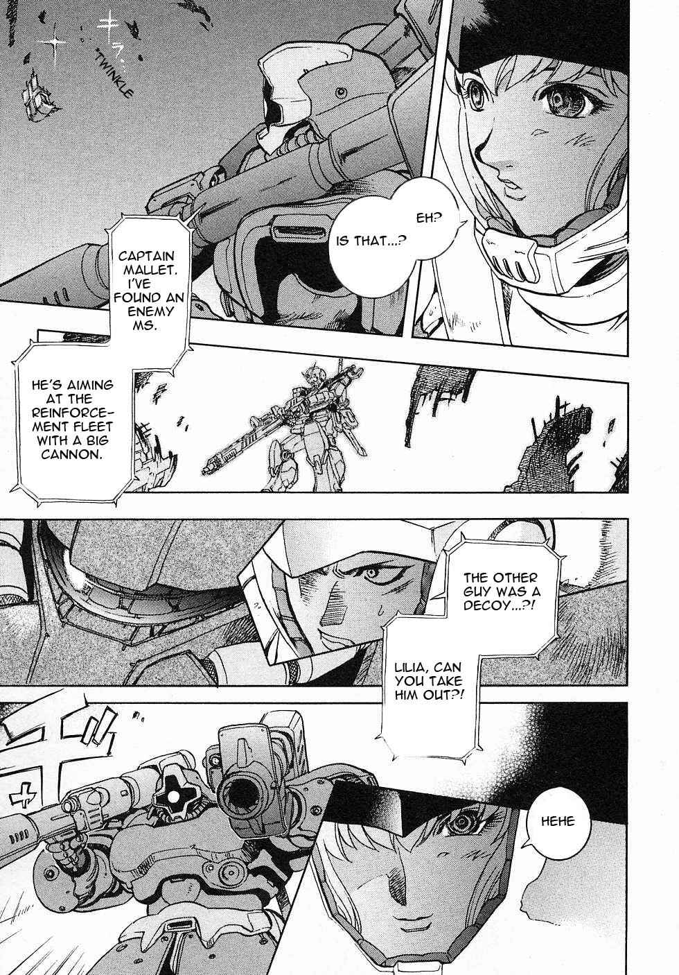 Mobile Suit Gundam Gaiden REBELLION: Space, at the End of a Flash... Chapter 3 - Page 42