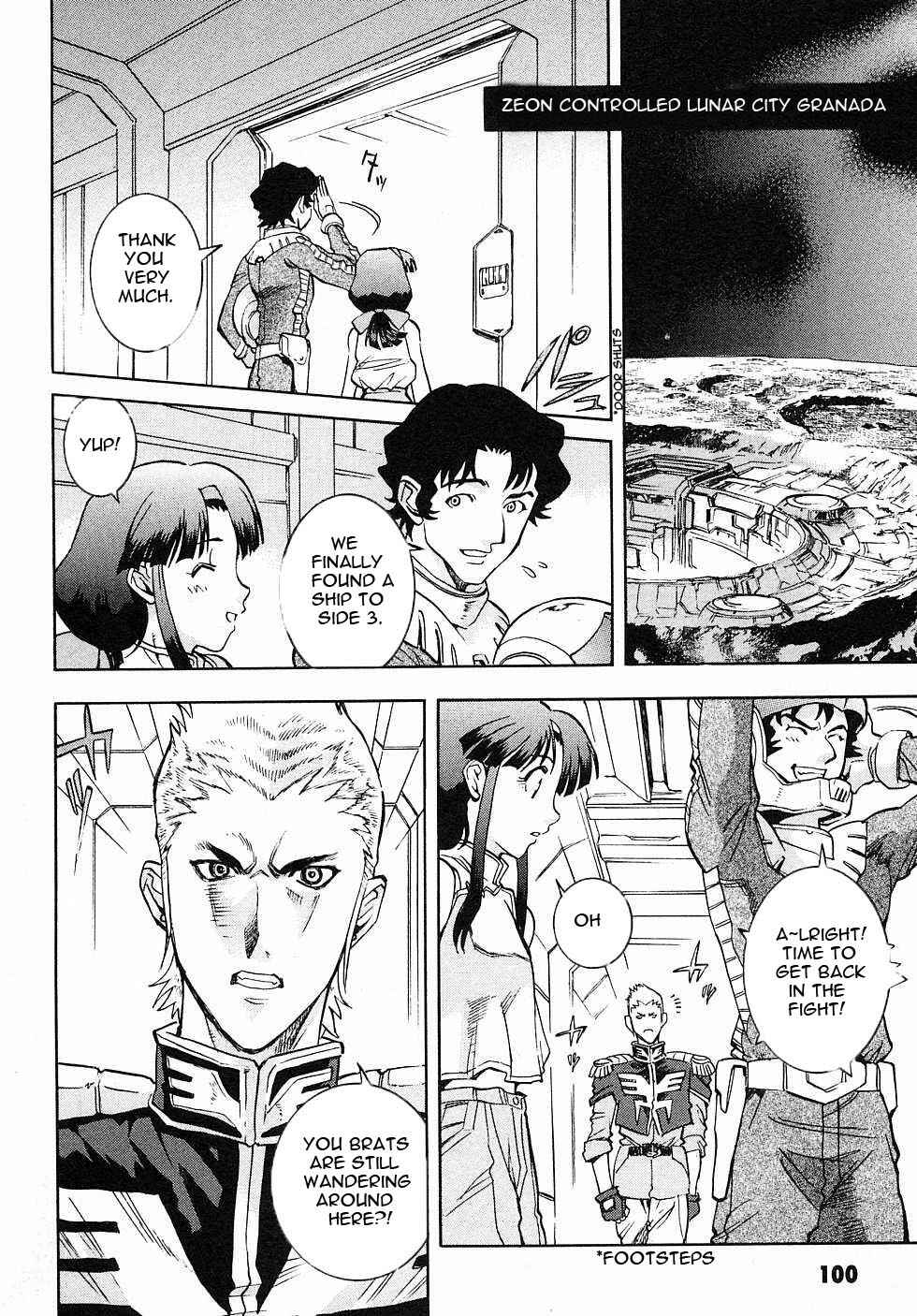 Mobile Suit Gundam Gaiden REBELLION: Space, at the End of a Flash... Chapter 3 - Page 5
