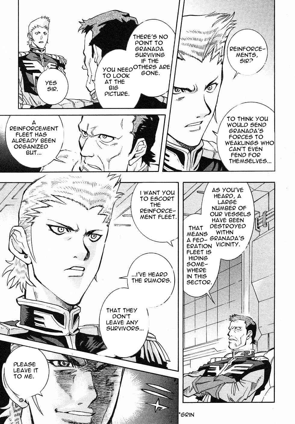 Mobile Suit Gundam Gaiden REBELLION: Space, at the End of a Flash... Chapter 3 - Page 8