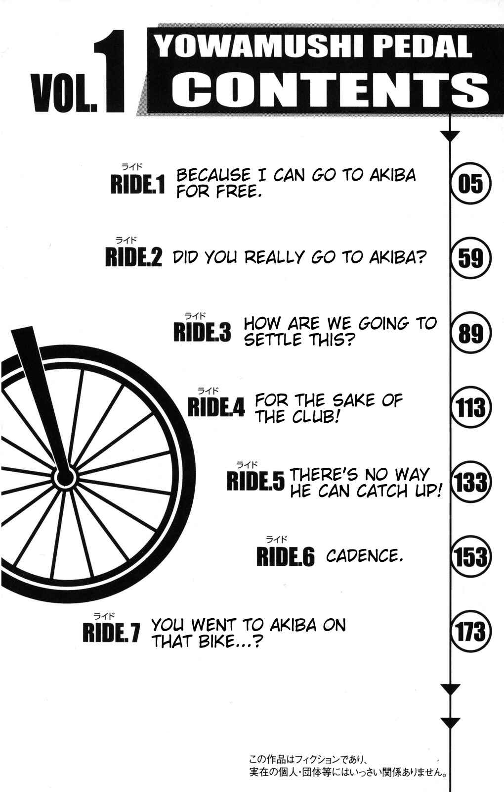 Yowamushi Pedal Chapter 1 - Page 3