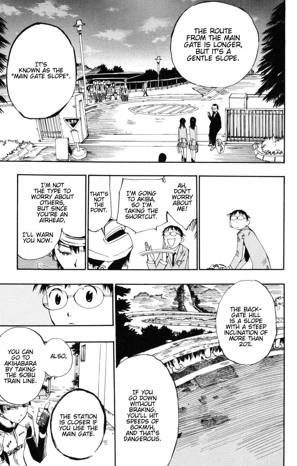 Yowamushi Pedal Chapter 1 - Page 33