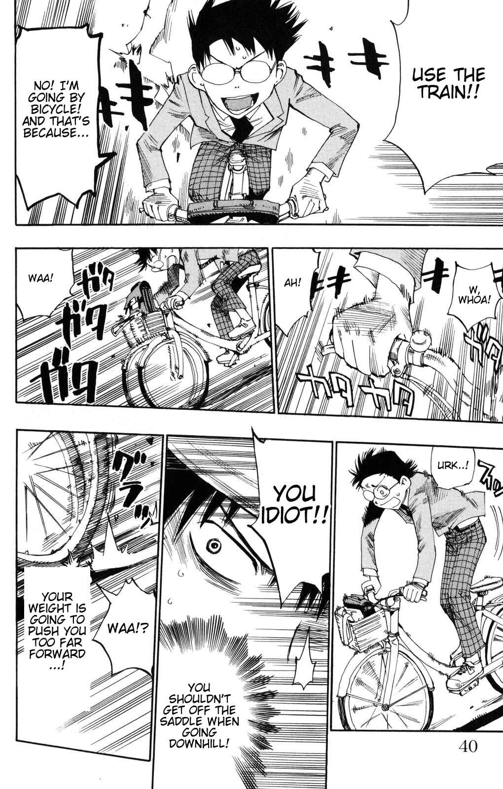 Yowamushi Pedal Chapter 1 - Page 36