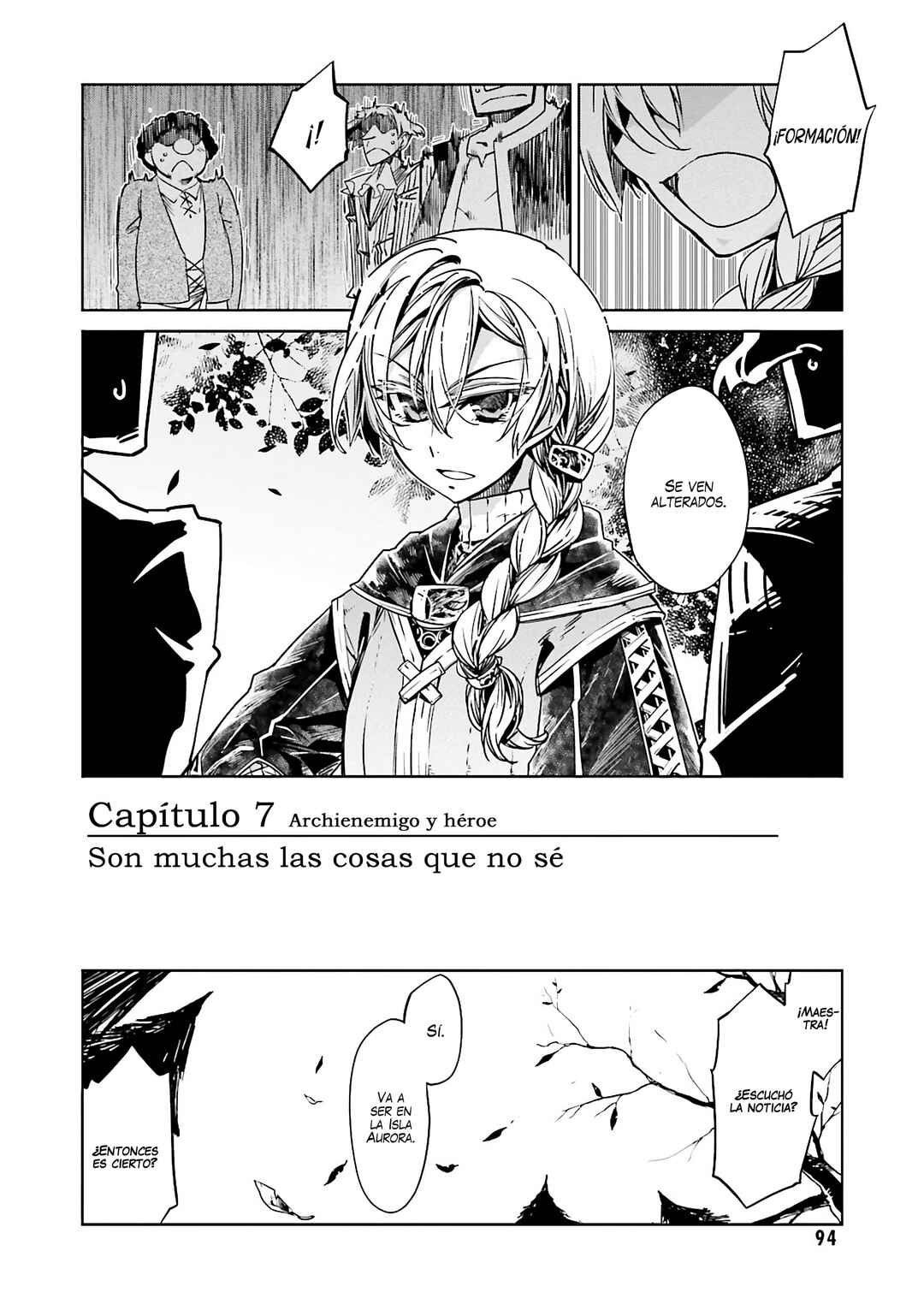MAOYU : Archenemy and Hero “Become mine, Hero” “I refuse!” Chapter 7 - Page 4