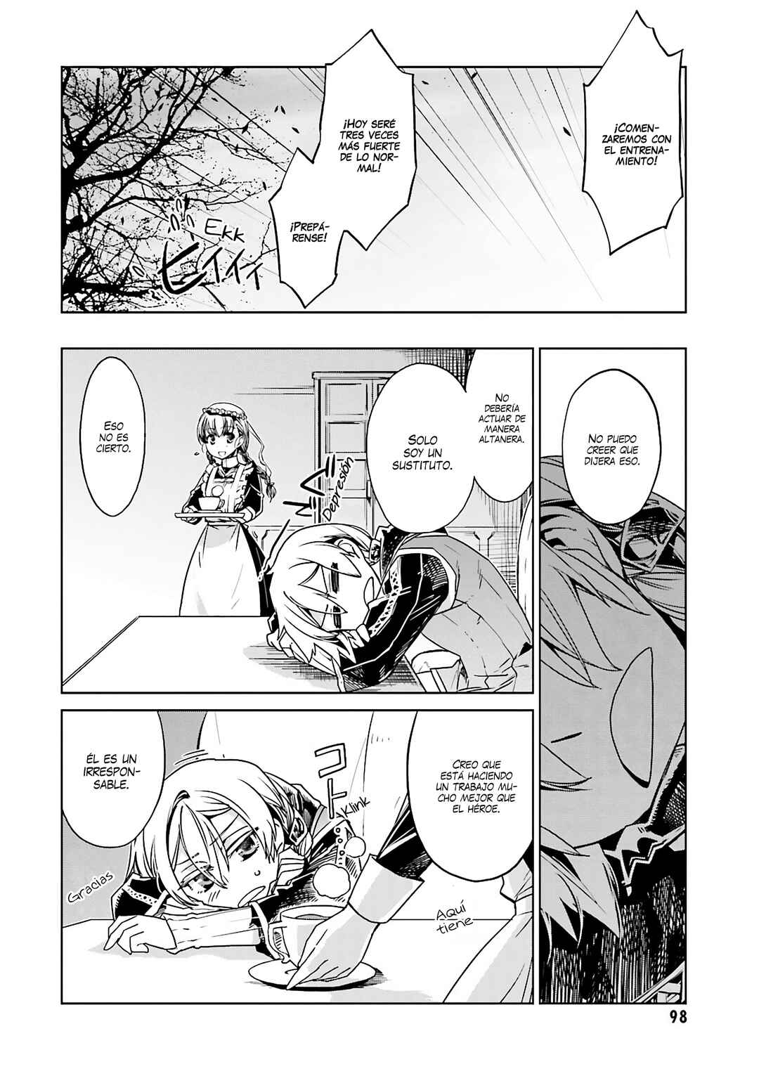 MAOYU : Archenemy and Hero “Become mine, Hero” “I refuse!” Chapter 7 - Page 8