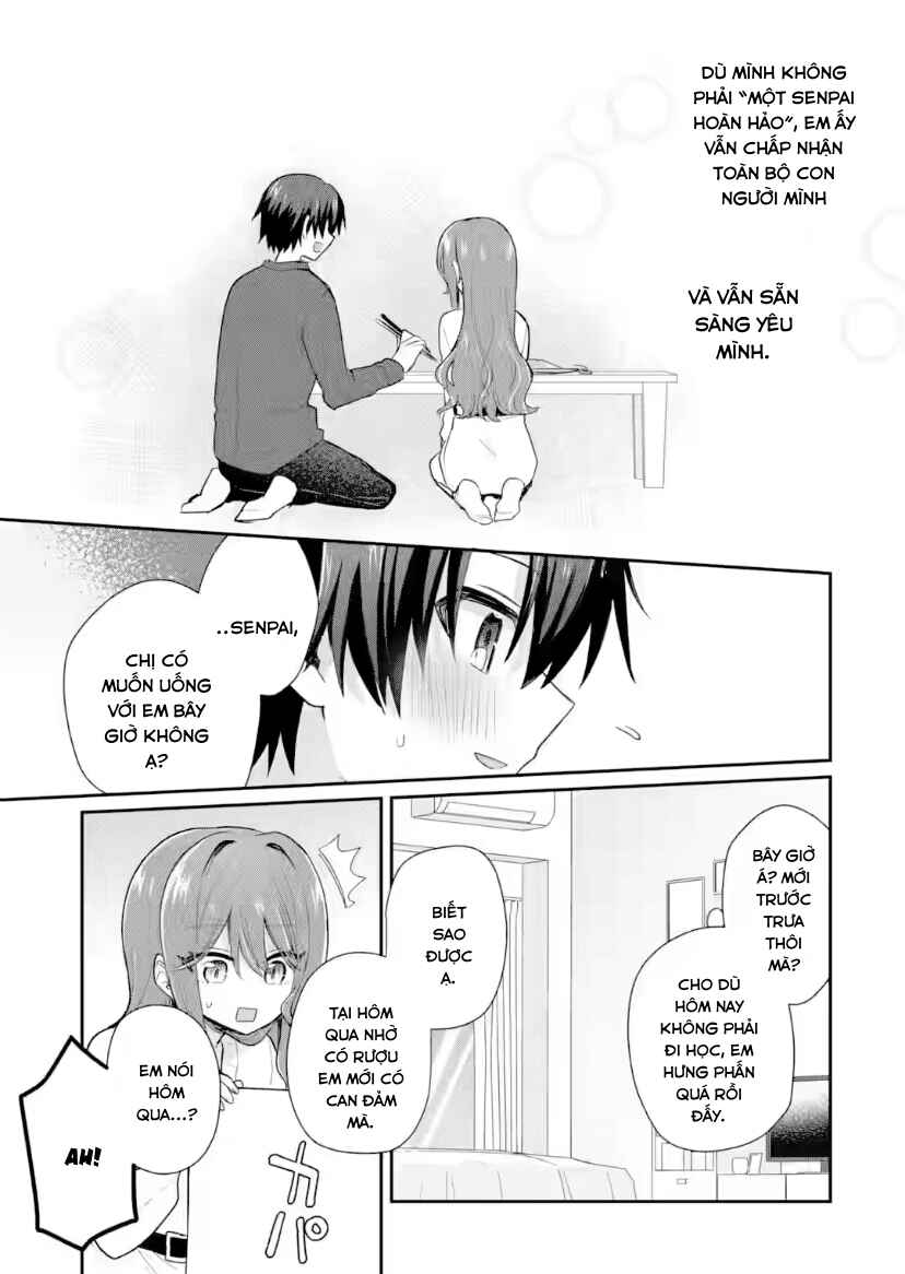 Osake to Senpai Kanojo to no Amaama Doukyo Lovecome wa Nijuusai ni Natte kara Chapter 7 - Page 12