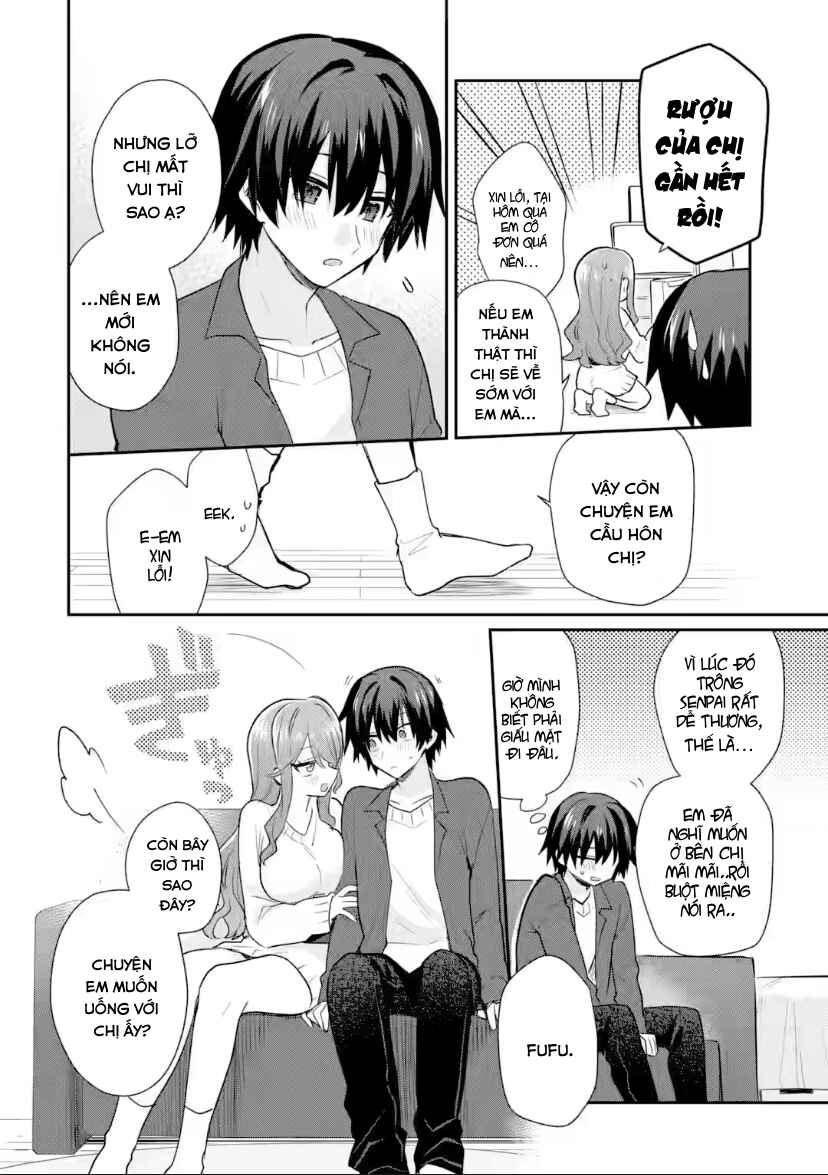 Osake to Senpai Kanojo to no Amaama Doukyo Lovecome wa Nijuusai ni Natte kara Chapter 7 - Page 13