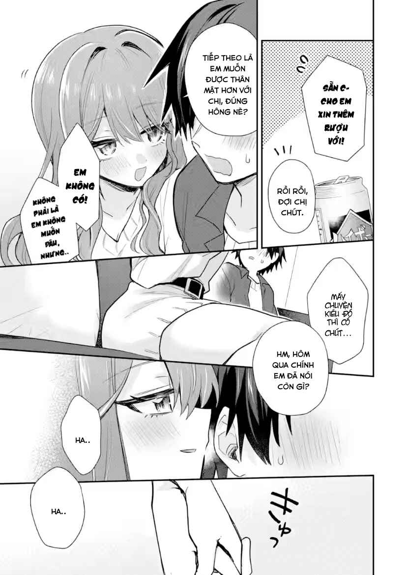 Osake to Senpai Kanojo to no Amaama Doukyo Lovecome wa Nijuusai ni Natte kara Chapter 7 - Page 18