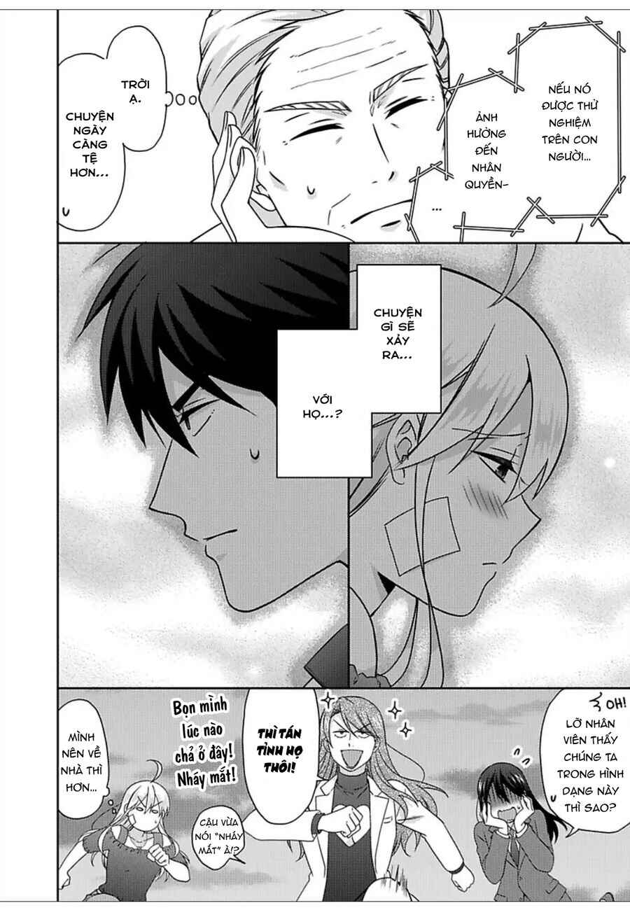 Nyotaika Yankee Gakuen ☆ Ore no Hajimete, Nerawaretemasu. Chapter 47 - Page 28