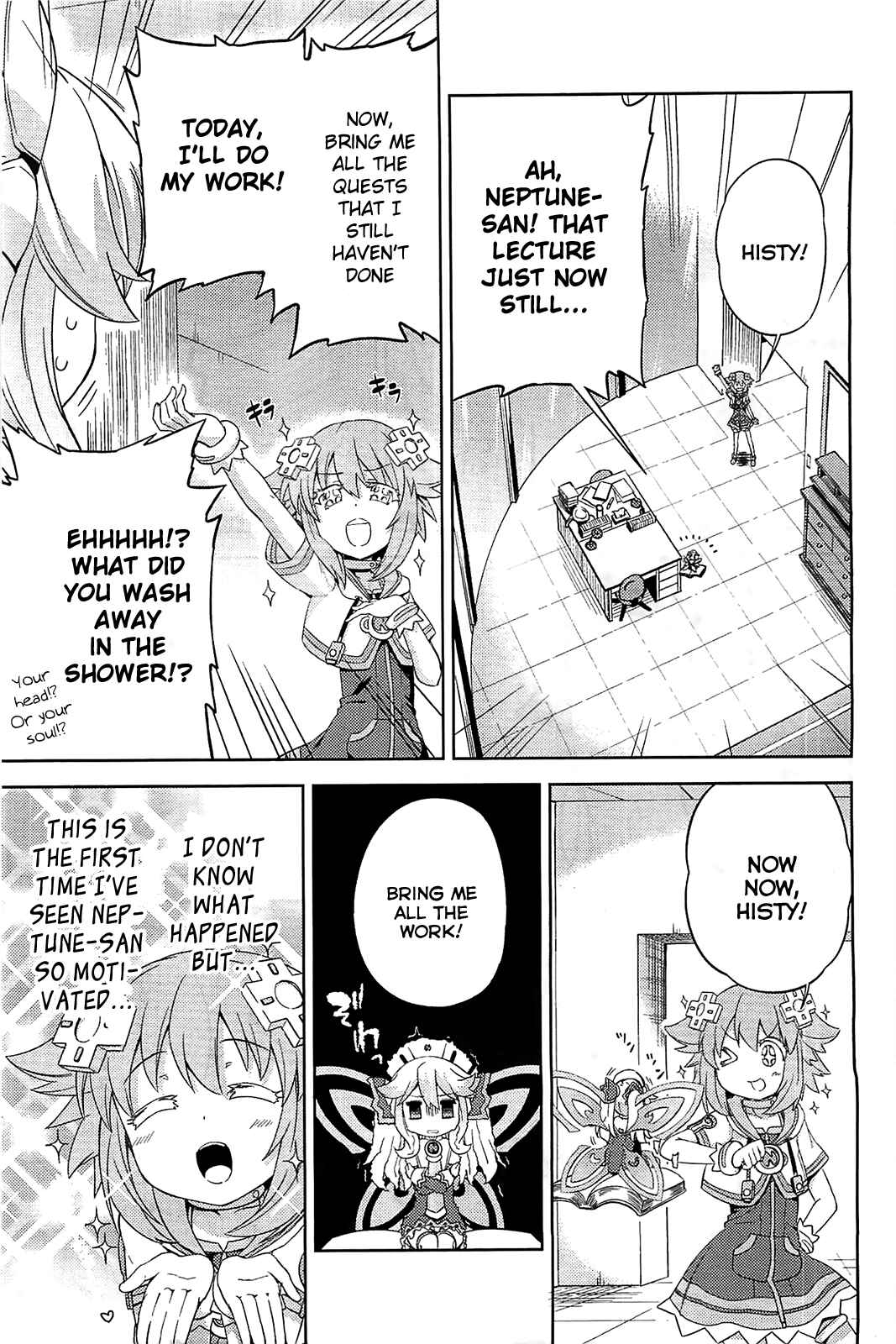 Choujigen Game Neptune: The Animation - Hello New World Chapter 7 - Page 11