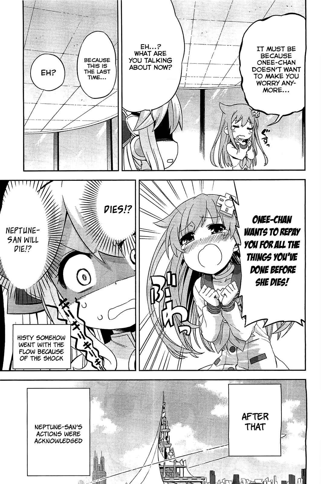 Choujigen Game Neptune: The Animation - Hello New World Chapter 7 - Page 13