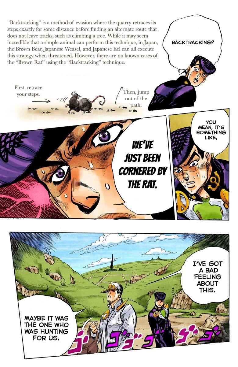 JoJo no Kimyou na Bouken: Part 4 - Diamond wa Kudakenai Color-ban Chapter 63 - Page 12