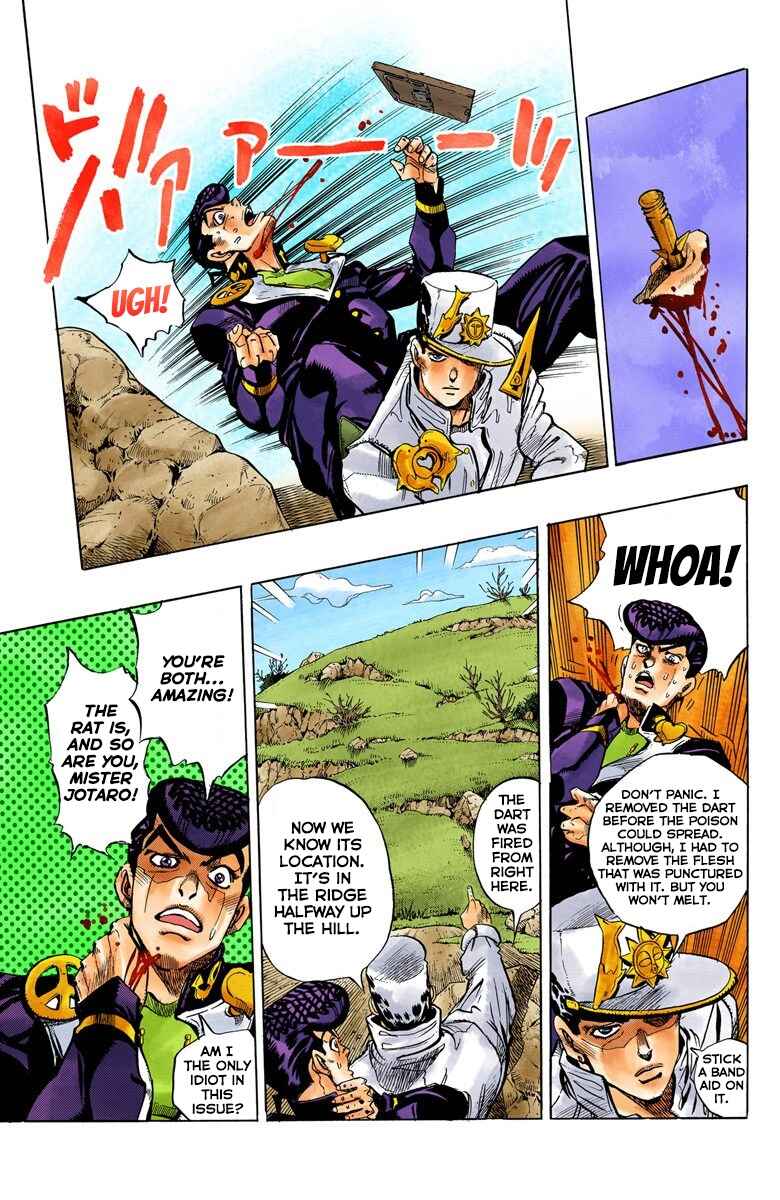 JoJo no Kimyou na Bouken: Part 4 - Diamond wa Kudakenai Color-ban Chapter 63 - Page 20