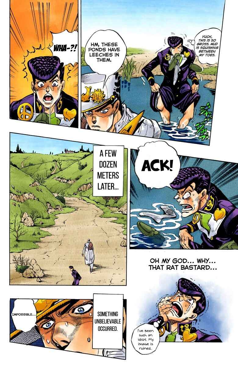 JoJo no Kimyou na Bouken: Part 4 - Diamond wa Kudakenai Color-ban Chapter 63 - Page 9