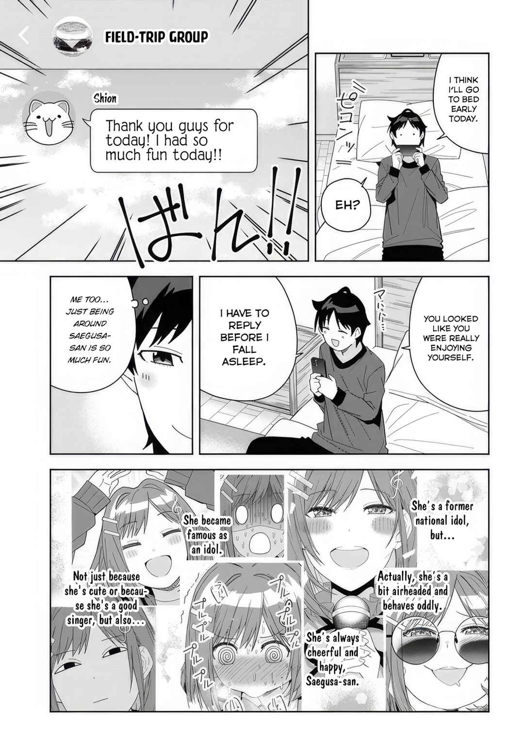 Classmate no Moto Idol ga, Tonikaku Kyodou Fushin nandesu. Chapter 7 - Page 21