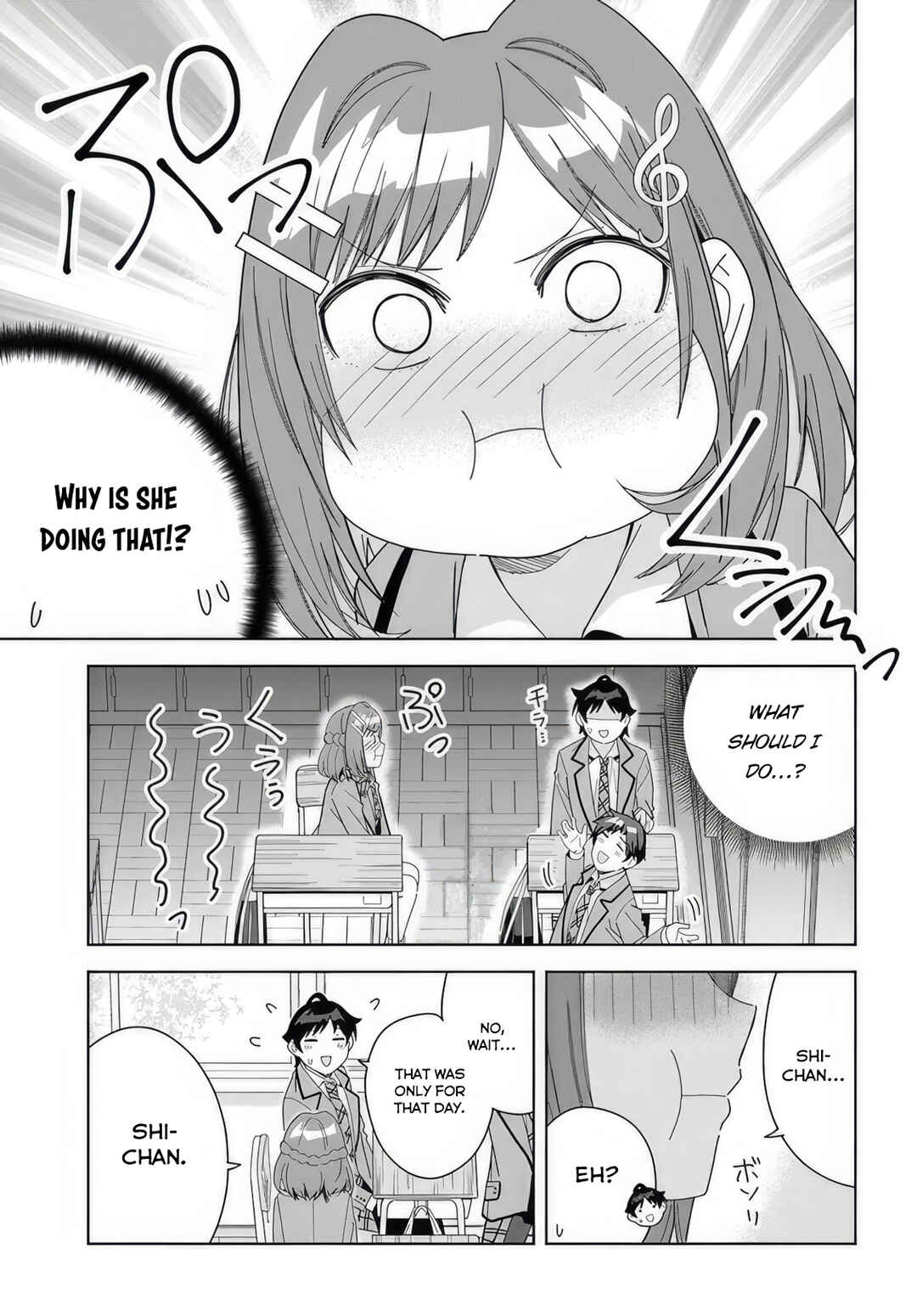 Classmate no Moto Idol ga, Tonikaku Kyodou Fushin nandesu. Chapter 7 - Page 7