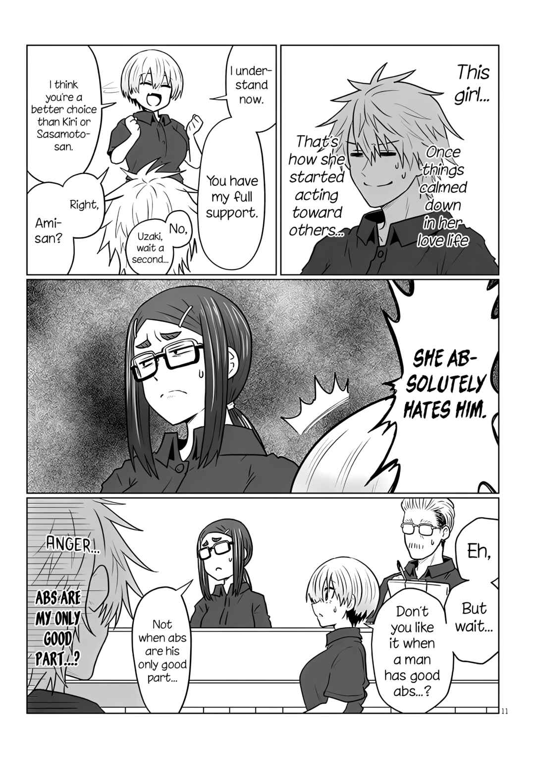 Uzaki-chan wa Asobitai! Chapter 130 - Page 11