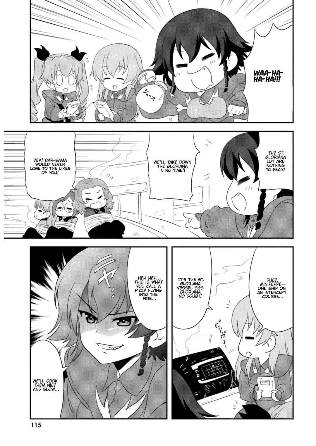GIRLS und PANZER - Motto Love Love Sakusen desu! Chapter 88.3 - Page 5