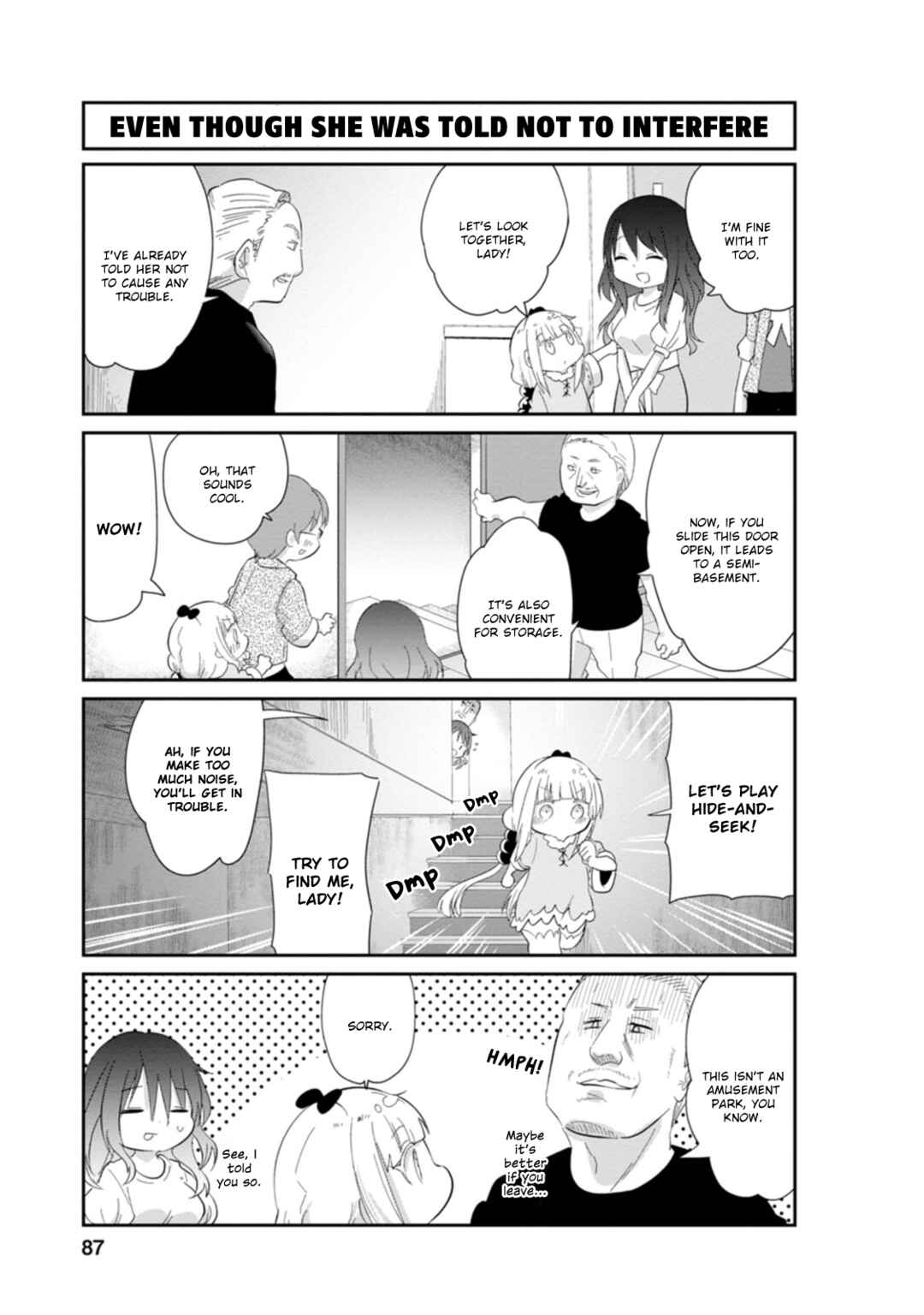 Kobayashi-san Chi no Maid Dragon - Kanna no Nichijou Chapter 87 - Page 3